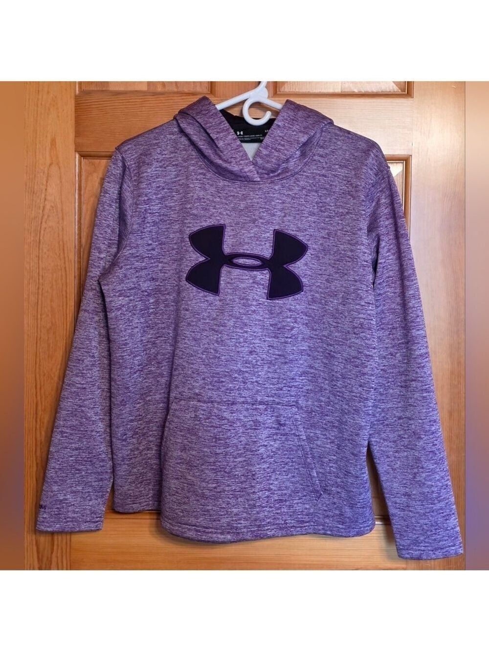 Under Armour Heathered Purple Pullover Hoodie